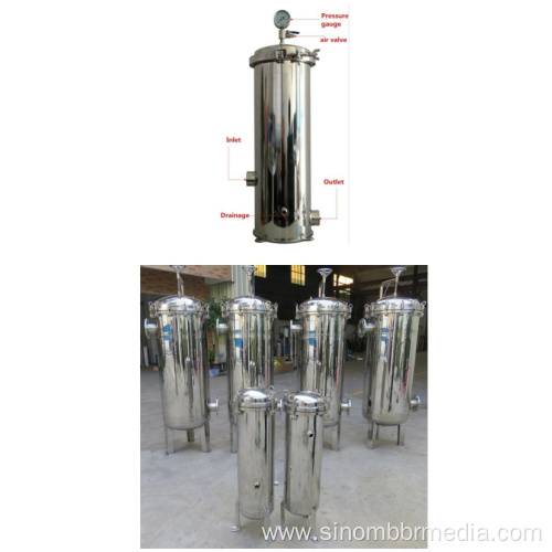 Stainless steel cartridge filter